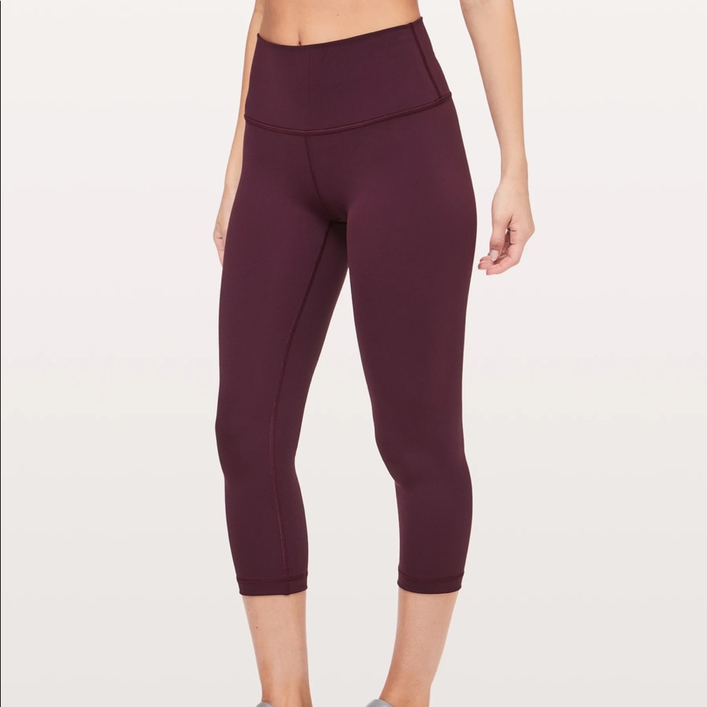 Lululemon Wunder Under High-Rise Crop Legging Luxtreme